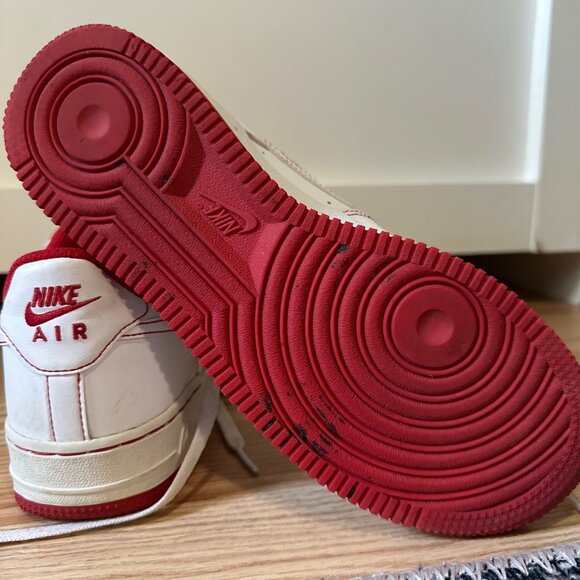 Nike Air Force 1 GS AF1 University Red - Picture 4 of 7